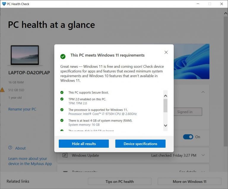 Windowspchealthchecksetup msi что это за программа